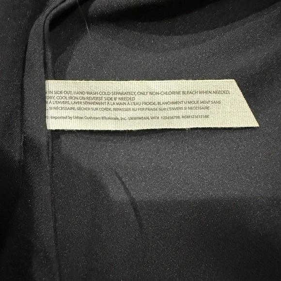 Free People Black Slip Dainty Midi Dress - Picture 5 of 5